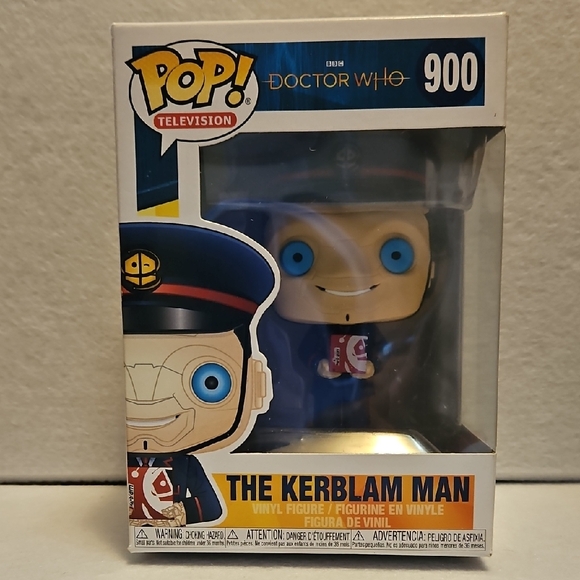 Funko Pop! Doctor Who Kerblam Man Figure #900 - Picture 1 of 5